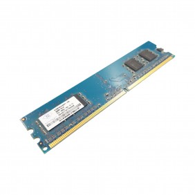 Barrette Mémoire 256 Mo RAM DDR2 NANYA NT256T64UH4A0FY-37B DIMM PC2-4200U 1Rx16