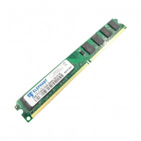 Barrette Mémoire 2Go RAM DDR2 ELEPHANT MEMORY Low DIMM PC2-6400 2Rx16