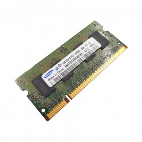 Barrette Mémoire 1Go RAM DDR2 SAMSUNG M470T2864EH3-CF7 SO-DIMM PC2-6400S