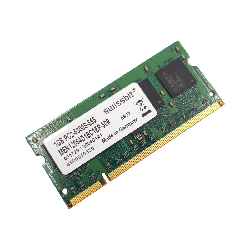 Barrette Mémoire 1Go RAM DDR2