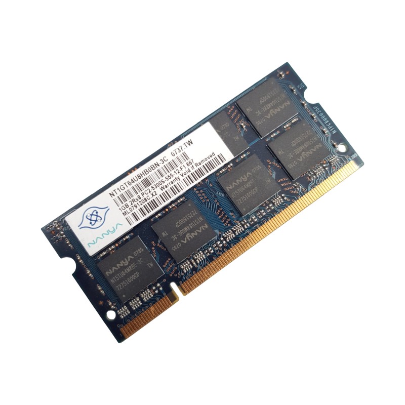 Barrette Mémoire 1Go RAM DDR2