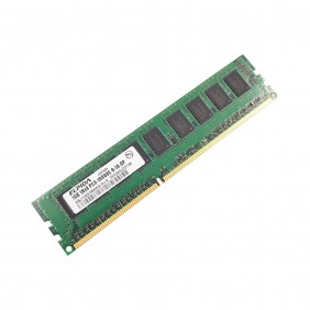 Barrette Mémoire 1Go RAM DDR3 Elpida EBJ10EE8BAWA-DJ-E PC3-10600E 1333MHz 1Rx8