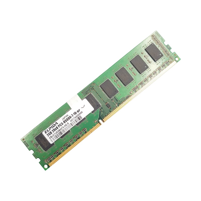 Barrette Mémoire 2Go RAM DDR3