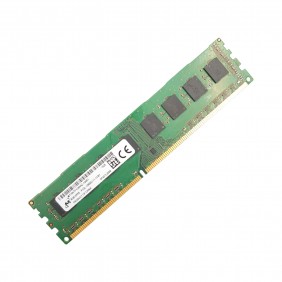 Barrette Mémoire 8Go RAM DDR3 Micron MT16KTF1G64AZ-1G6E1  DIMM PC3L-12800U 2Rx8