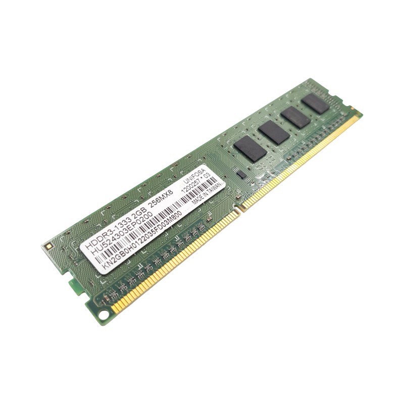 Barrette Mémoire 2Go RAM DDR3