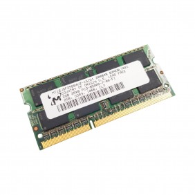 Barrette Mémoire 2Go RAM DDR3 Micron MT16JSF25664HZ-1G1D1 SO-DIMM PC3-8500S 1066MHz 2Rx8