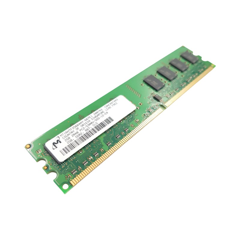 Barrette Mémoire 2Go RAM DDR2