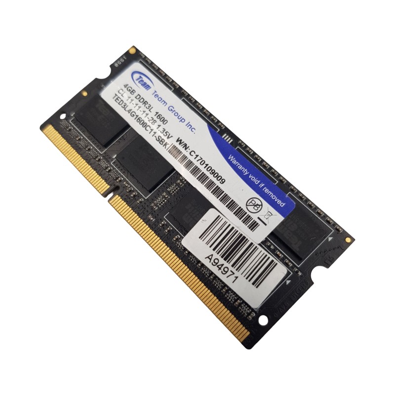 Barrette Mémoire 4Go RAM DDR3