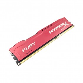 Barrette Mémoire 4Go RAM DDR3 Kingston HyperX FURY HX318C10FRK2/8 RED DIMM PC3-14900U