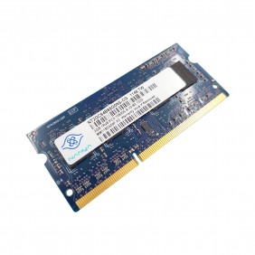 Barrette Mémoire 2Go RAM DDR3 NANYA NT2GC64B88G0NS-CG SO-DIMM PC3-10600S 1Rx8
