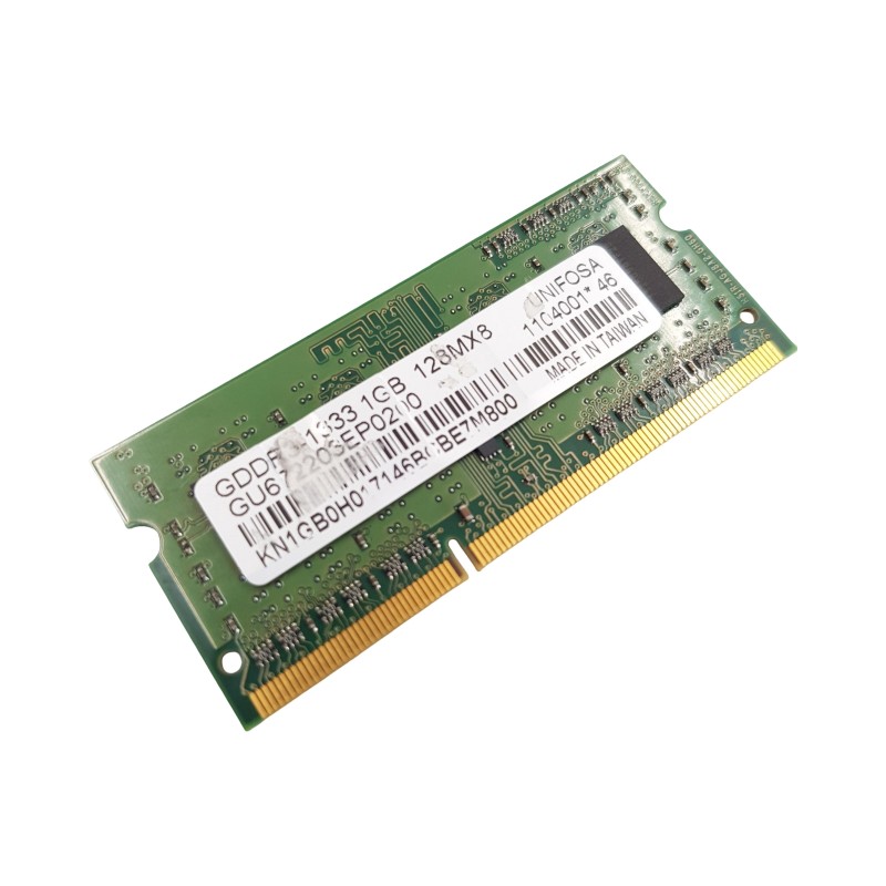 Barrette Mémoire 1Go RAM DDR3