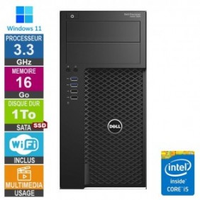 Dell Precision T3620 i5-6400 3.30GHz 16Go/1To SSD Wifi W11