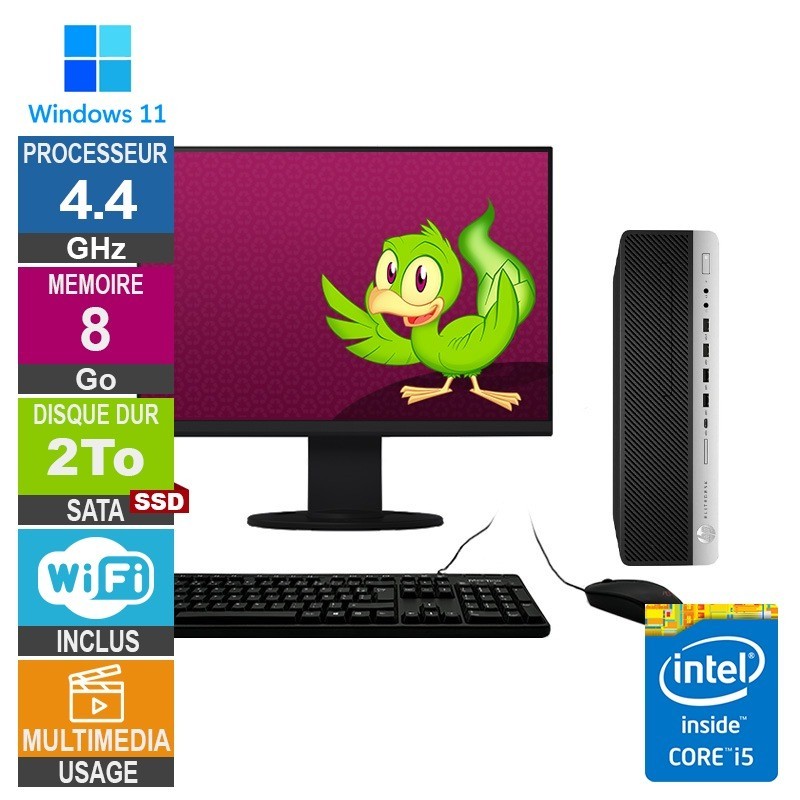HP 800 G5 SFF i5-9500 4.40GHz 