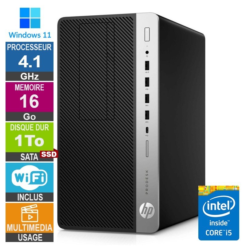 HP EliteDesk 800 G4 TWR i5-850