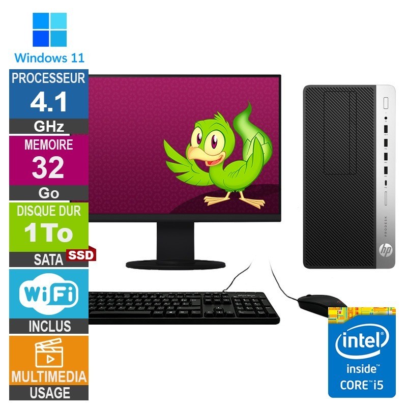 HP EliteDesk 800 G4 TWR i5-850