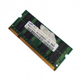 Barrette Mémoire 2Go RAM DDR2 SAMSUNG M470T5663QZ3-CE6 SO-DIMM PC2-5300S