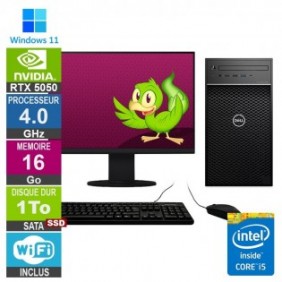 PC Gamer LPG-3630 i5-8400 4.00GHz 16Go/1To SSD/RTX 5050/24"