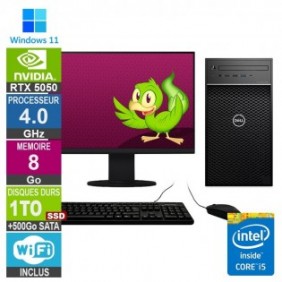 PC Gamer LPG-3630 i5-8400 4.00GHz 8Go/1To SSD + 500Go/RTX 5050/27"