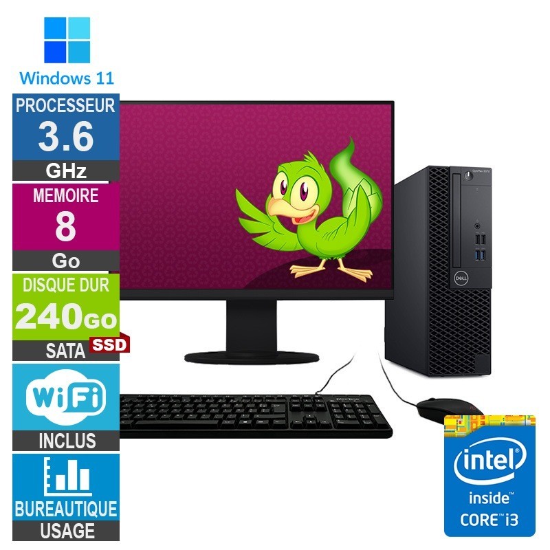 Dell Optiplex 3070 SFF i3-8100