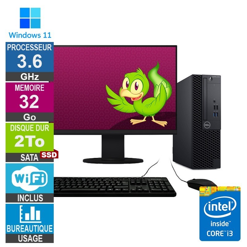 Dell Optiplex 3070 SFF i3-8100