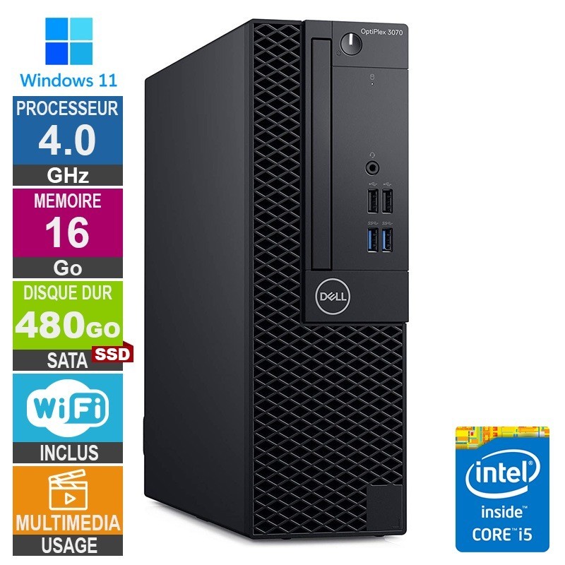 Dell Optiplex 3070 SFF i5-8400