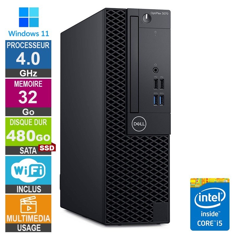 Dell Optiplex 3070 SFF i5-8400