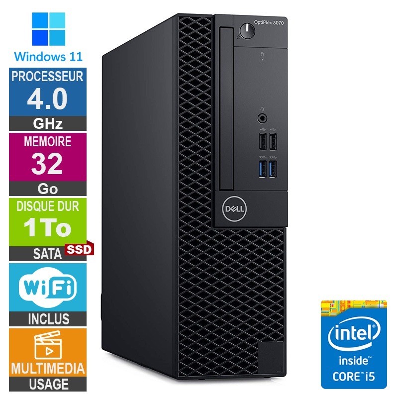 Dell Optiplex 3070 SFF i5-8400