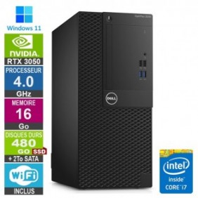 PC Gamer LPG-3050 i7-6700 4.00GHz 16Go/480Go SSD + 2To/RTX 3050