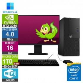 PC Gamer LPG-3050 i7-6700 4.00GHz 16Go/1To SSD + 500Go/RTX 3050/27"