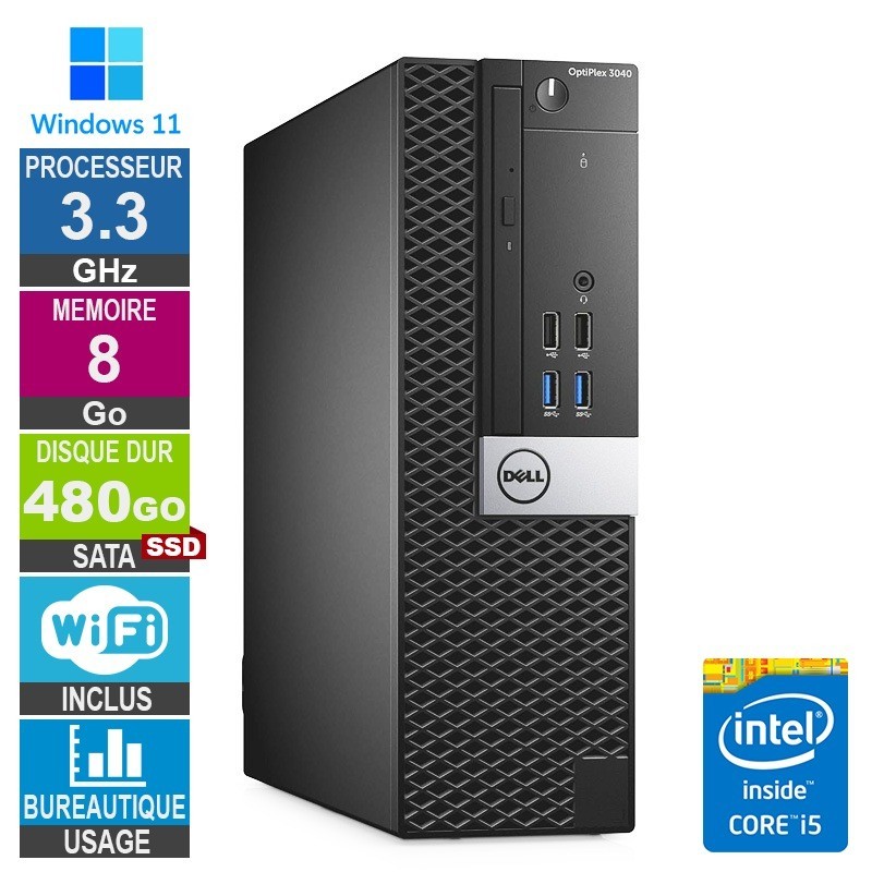 Dell 3040 SFF i5-6400 3.30GHz 