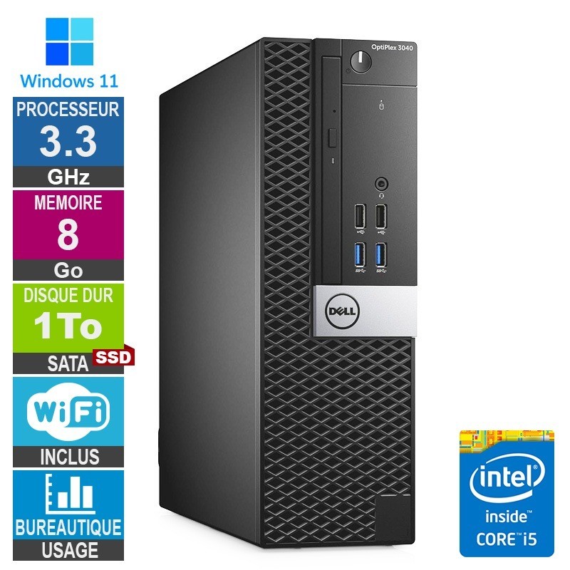 Dell 3040 SFF i5-6400 3.30GHz 