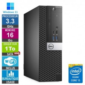Dell 3040 SFF i5-6400 3.30GHz 16Go/1To SSD Wifi W11