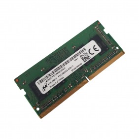Barrette Mémoire 4Go RAM DDR4 Micron MTA4TF51264HZ-3G2J1 1Rx16 PC4-3200 SO-DIMM