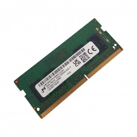 Barrette Mémoire 4Go RAM DDR4 Micron 4Go 1Rx16 PC4-3200 SO-DIMM MTA4TF51264HZ-3G2R1