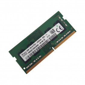 Barrette Mémoire 4Go RAM DDR4 SK Hynix HMA851S6DJR6N 1Rx16 PC4-3200 SO-DIMM