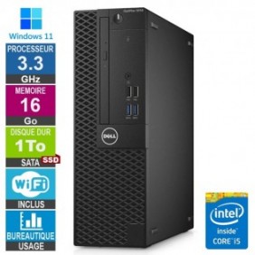 Dell 3050 SFF i5-6400 3.30GHz 16Go/1To SSD Wifi W11
