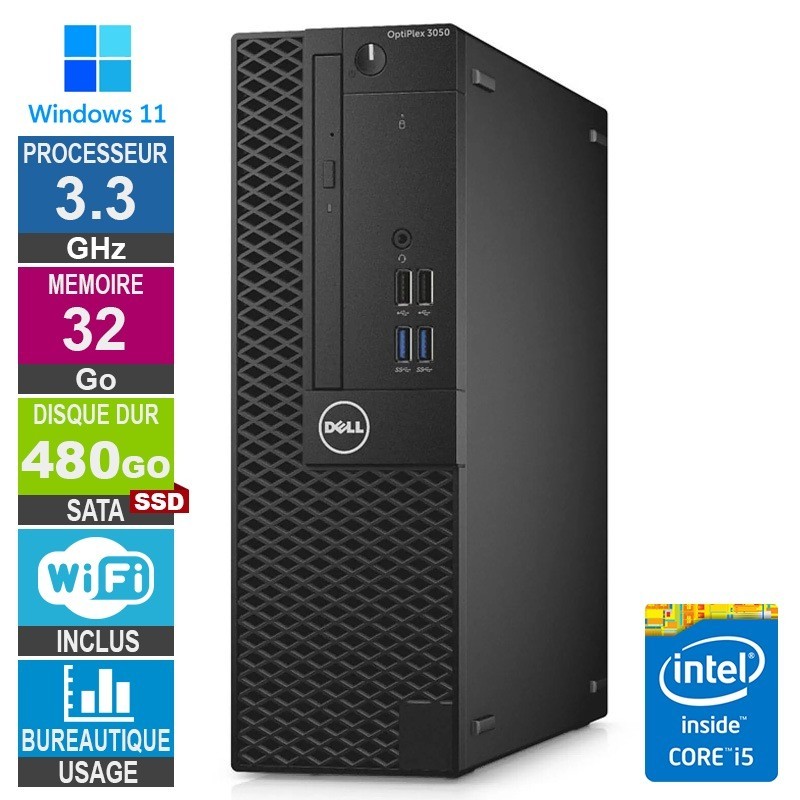 Dell 3050 SFF i5-6400 3.30GHz 