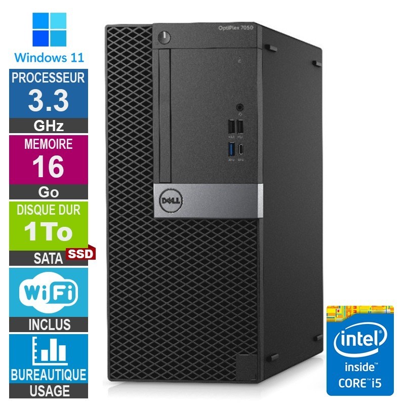 Dell Optiplex 7050 MT i5-6400 