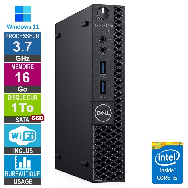 Dell 3070 Micro i5-9500T 3.70G