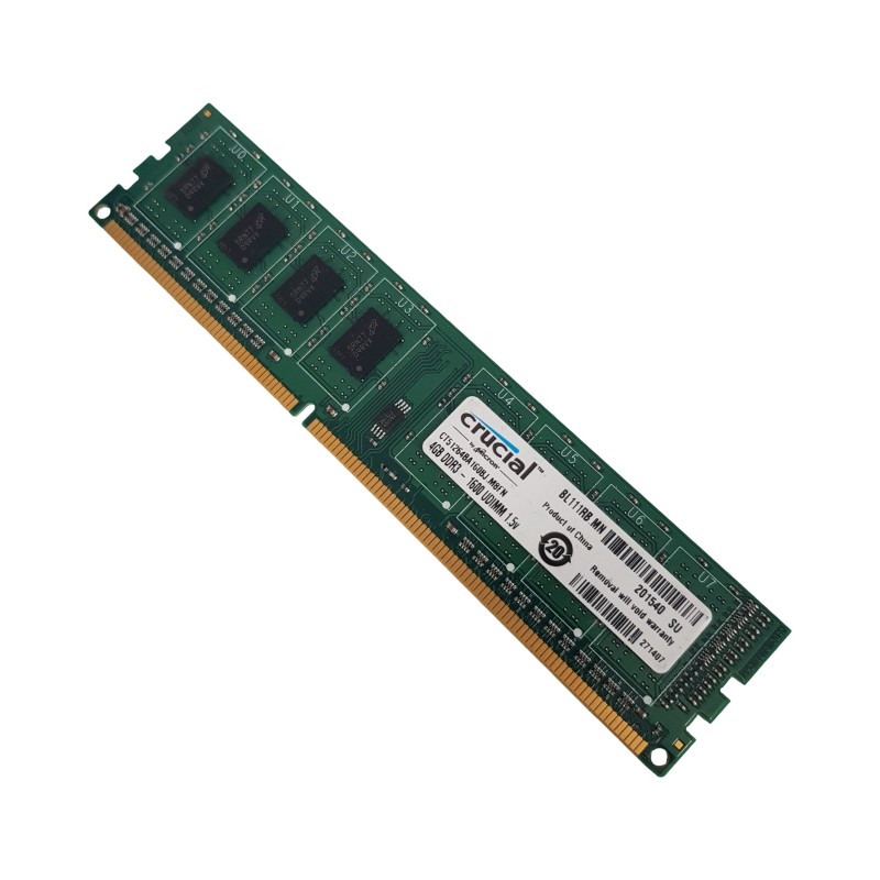 Barrette Mémoire 4Go RAM DDR3