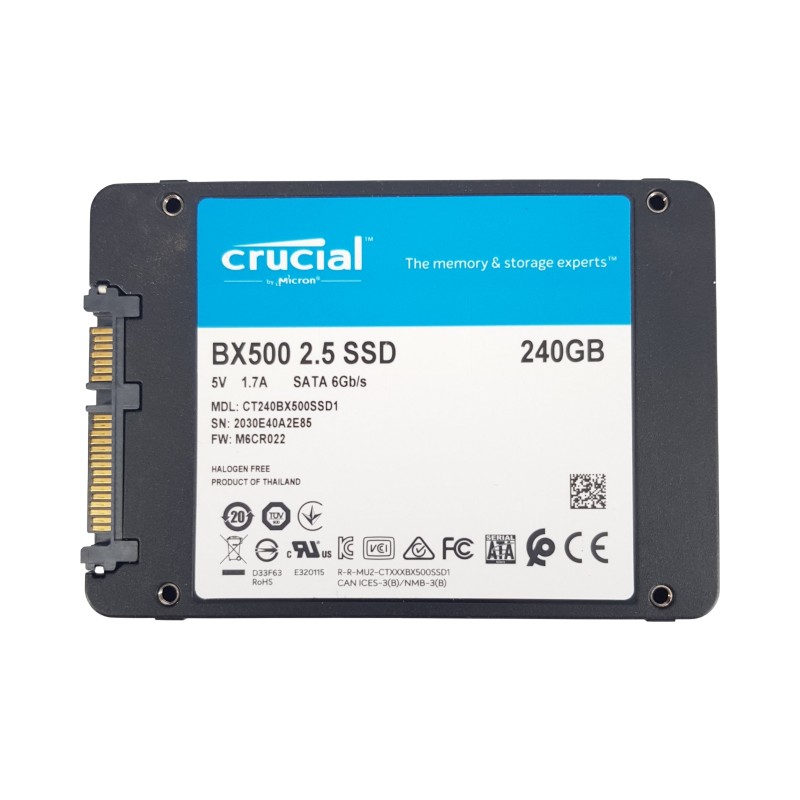 240Go SSD CRUCIAL BX500 2.5" S