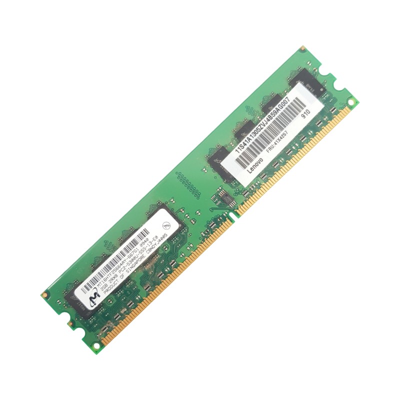 Barrette Mémoire 2Go RAM DDR2