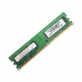 Barrette Mémoire 2Go RAM DDR2 hynix HYMP125U64CP8-Y5 DIMM PC2-5300U 2Rx8