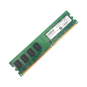 Barrette Mémoire 2Go RAM DDR2 Crucial CT25664AA800.M16J2  DIMM PC2-6400