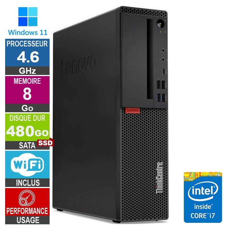 Lenovo M920s i7-8700 4.60GHz 8