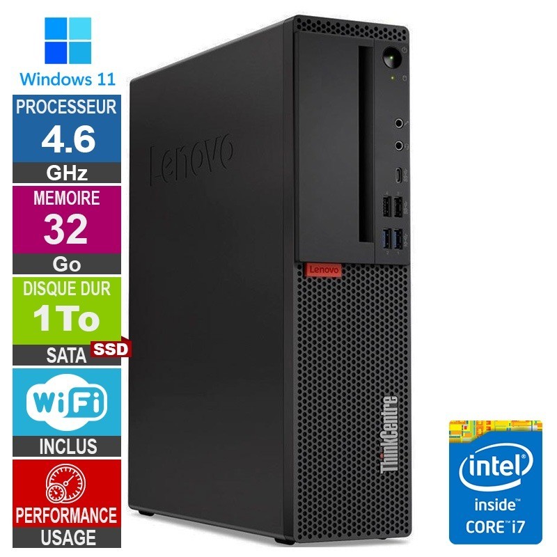 Lenovo M920s i7-8700 4.60GHz 3