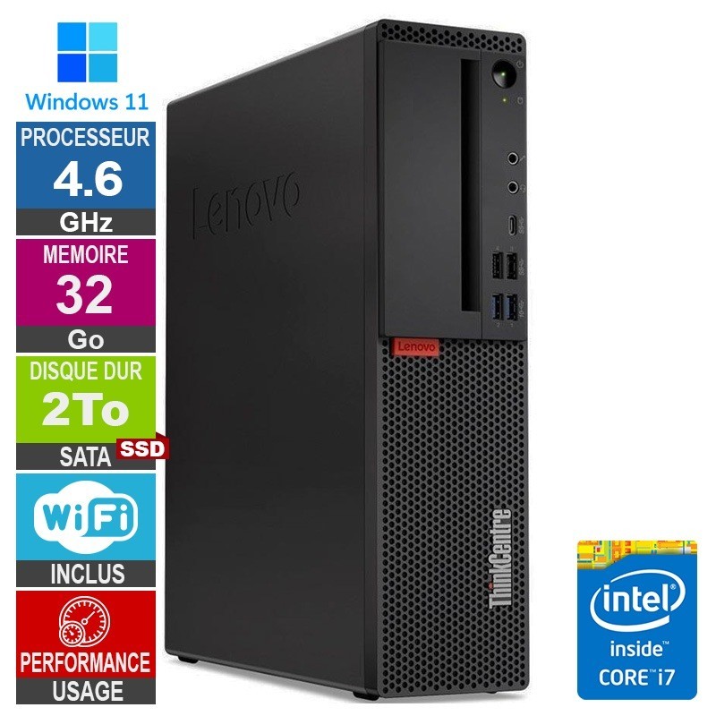 Lenovo M920s i7-8700 4.60GHz 3