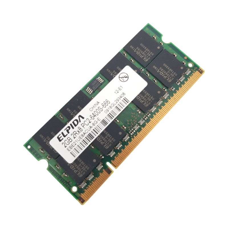 Barrette Mémoire 2Go RAM DDR2