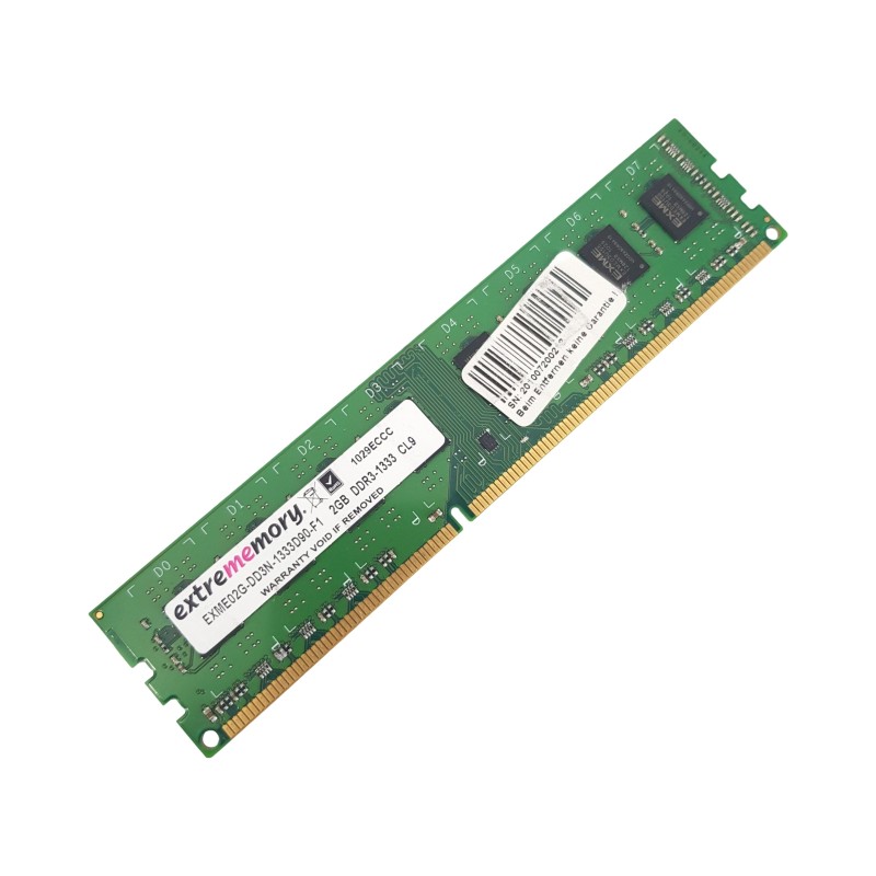 Barrette Mémoire 2Go RAM DDR3
