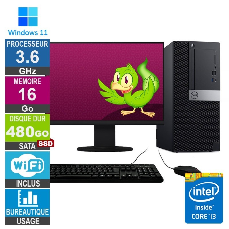 Dell 7060 MT i3-8100 3.60GHz 1